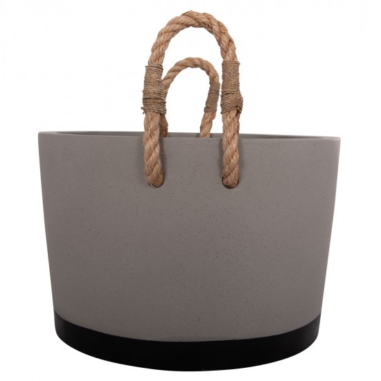 ΓΛΑΣΤΡΑ ΕΣ. ΧΩΡΟΥ ΣΕΙΡΑ TRYLL HM4690L FIBER CEMENT ΓΚΡΙ & ΣΧΟΙΝΙ Φ40x25,5Υεκ.