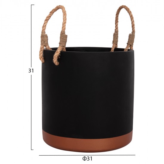 ΓΛΑΣΤΡΑ ΕΣ. ΧΩΡΟΥ ΣΕΙΡΑ TRYLL HM4690M FIBER CEMENT ΜΑΥΡΟ & ΣΧΟΙΝΙ Φ31x31Υεκ.