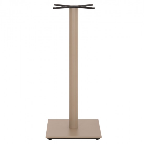 ΒΑΣΗ ΤΡΑΠΕΖΙΟΥ ΜΠΑΡ HM439.25 ΜΕΤΑΛΛΙΚΗ ΚΑΠΟΥΤΣΙΝΟ ΜΑΤ-ΡΕΓΟΥΛΑΤΟΡΟΙ 46x46x108Yεκ.