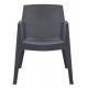 ΠΟΛΥΘΡΟΝΑ ΠΟΛΥΠΡΟΠΥΛΕΝΙΟΥ SLEEK HM6370.10 ΓΚΡΙ 68x63x82,5Υεκ.