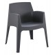 ΠΟΛΥΘΡΟΝΑ ΠΟΛΥΠΡΟΠΥΛΕΝΙΟΥ SLEEK HM6370.10 ΓΚΡΙ 68x63x82,5Υεκ.
