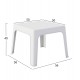 ΣΕΤ 3ΤΜΧ ΠΟΛΥΠΡΟΠΥΛΕΝΙΟΥ SLEEK HM21267.01 ΤΡΑΠΕΖΑΚΙ & 2 ΠΟΛΥΘΡΟΝΕΣ-ΛΕΥΚΟ
