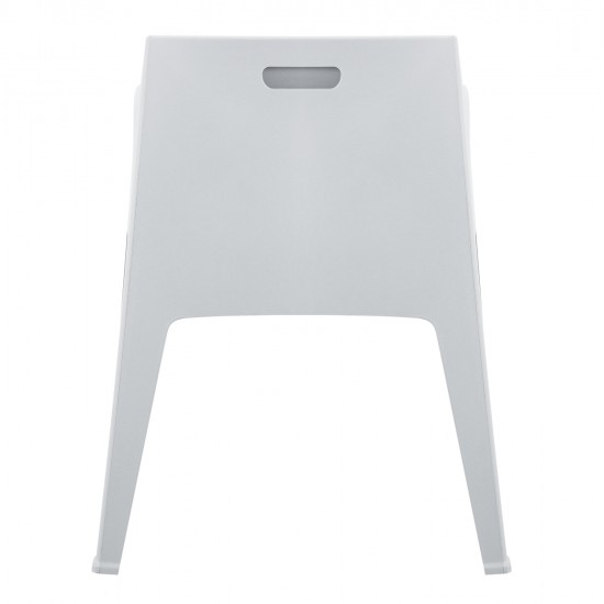 ΠΟΛΥΘΡΟΝΑ ΠΟΛΥΠΡΟΠΥΛΕΝΙΟΥ SLEEK HM6370.01 ΛΕΥΚΗ 68x63x82,5Υεκ.
