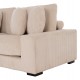 ΚΑΝΑΠΕΣ ΑΡΙΣΤΕΡΗ ΓΩΝΙΑ CRANFIELD HM3287.02L ΜΠΕΖ ΡΙΓΕ ΥΦΑΣΜΑ 315x167(γωνία)x67Υεκ.