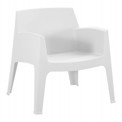 ΠΟΛΥΘΡΟΝΑ ΠΟΛΥΠΡΟΠΥΛΕΝΙΟΥ LOUNGE SLEEK HM6365.01 ΛΕΥΚΟ 62x68x73Υεκ.