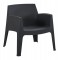 ΠΟΛΥΘΡΟΝΑ ΠΟΛΥΠΡΟΠΥΛΕΝΙΟΥ LOUNGE SLEEK HM6365.02 ΜΑΥΡΟ 62x68x73Υεκ.