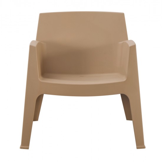 ΠΟΛΥΘΡΟΝΑ ΠΟΛΥΠΡΟΠΥΛΕΝΙΟΥ LOUNGE SLEEK HM6365.03 CAPPUCCINO 62x68x73Υεκ.