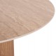 ΤΡΑΠΕΖΙ ΤΡΑΠΕZΑΡΙΑΣ TWIL HM18324 ΚΕΡΑΜΙΚΟ TOP ΟΨΗ ΤΡΑΒΕΡΤΙΝΑΣ-MDF ΒΑΣΗ Φ120x76Υεκ