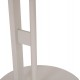 ΒΟΗΘΗΤΙΚΟ ΤΡΑΠΕΖΙ ΟΒΑΛ ALPER HM18328 MDF SONAMA--ΜΕΤΑΛΛΟ ΛΕΥΚΟ 50x50x51Υεκ.