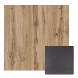 ΕΠΙΦΑΝΕΙΑ ΤΡΑΠΕΖΙΟΥ HPL ΤΕΤΡΑΓΩΝΗ HM5838.36 SONAMA OAK 70x70εκ.