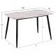 ΣΕΤ ΤΡΑΠΕΖΑΡΙΑΣ 5ΤΜΧ RAVEN HM21266.02 ΚΕΡΑΜΙΚΟ TOP CALACATTA--ΚΡΕΜ PU