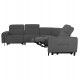 ΓΩΝΙΑΚΟΣ ΚΑΝΑΠΕΣ ΜΕ RECLINE ORACLE HM3290.01 ΓΚΡΙ ΥΦΑΣΜΑ 260x260x90(κάθισμα)x94Υεκ.