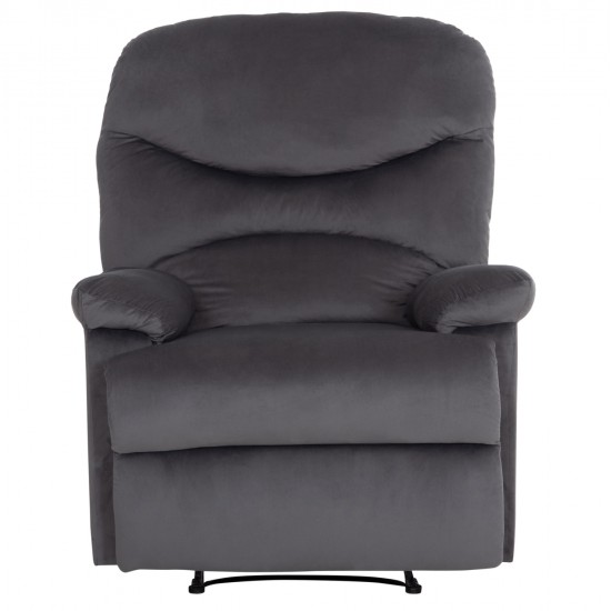 ΠΟΛΥΘΡΟΝΑ RELAX BRAYLEN HM3298.01 ΓΚΡΙ ΒΕΛΟΥΔΟ 85x90x95Υεκ.