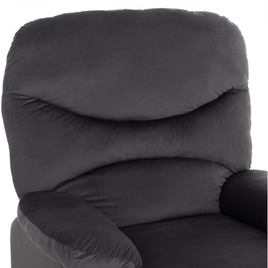 ΠΟΛΥΘΡΟΝΑ RELAX BRAYLEN HM3298.01 ΓΚΡΙ ΒΕΛΟΥΔΟ 85x90x95Υεκ.