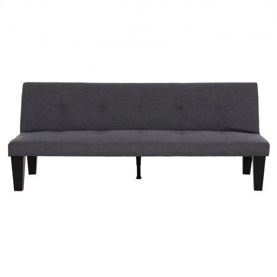 ΚΑΝΑΠΕΣ ΚΡΕΒΑΤΙ 3-ΘΕΣΙΟΣ KORO HM3304.01 ΓΚΡΙ PU ΔΕΡΜΑ 165x75x64Υεκ