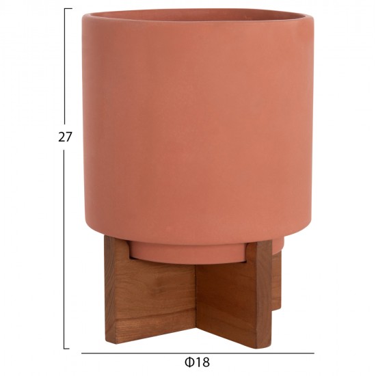 ΣΕΤ 3 ΓΛΑΣΤΡΕΣ ΜΕ TEAK ΒΑΣΕΙΣ TANTI HM4685 FIBER CEMENT ΣΕ 3 ΧΡΩΜΑΤΑ