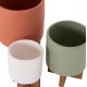 ΣΕΤ 3 ΓΛΑΣΤΡΕΣ ΜΕ TEAK ΒΑΣΕΙΣ TANTI HM4685 FIBER CEMENT ΣΕ 3 ΧΡΩΜΑΤΑ