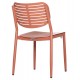 ΚΑΡΕΚΛΑ ΤΡΑΠΕΖΑΡΙΑΣ HILLIARD HM6645.08 ΑΛΟΥΜΙΝΙΟ ΣΕ TERRACOTTA 46x54x78Υεκ