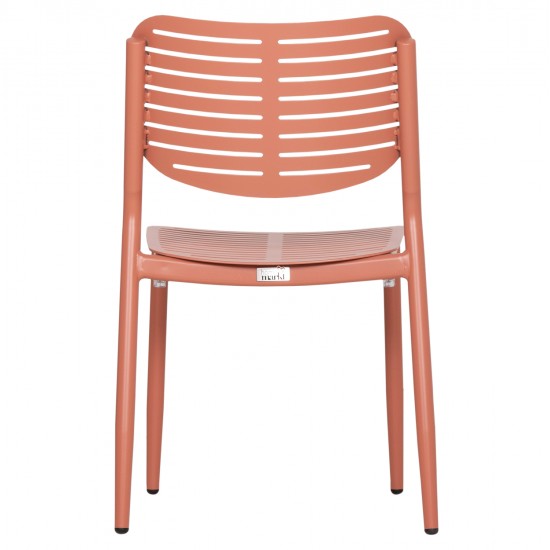 ΚΑΡΕΚΛΑ ΤΡΑΠΕΖΑΡΙΑΣ HILLIARD HM6645.08 ΑΛΟΥΜΙΝΙΟ ΣΕ TERRACOTTA 46x54x78Υεκ