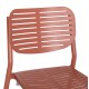 ΚΑΡΕΚΛΑ ΤΡΑΠΕΖΑΡΙΑΣ HILLIARD HM6645.08 ΑΛΟΥΜΙΝΙΟ ΣΕ TERRACOTTA 46x54x78Υεκ