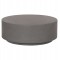 ΤΡΑΠΕΖΙ ΜΕΣΗΣ FIBER CEMENT ΣΤΡΟΓΓΥΛΟ KYOKO HM6579.01 ΓΚΡΙ Φ90x30Υεκ.