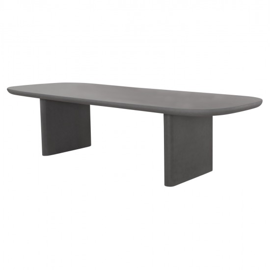ΤΡΑΠΕΖΙ ΤΡΑΠΕΖΑΡΙΑΣ FIBER CEMENT AZAMI HM6601.01 ΓΚΡΙ 300x112x75Υεκ.