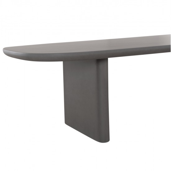 ΤΡΑΠΕΖΙ ΤΡΑΠΕΖΑΡΙΑΣ FIBER CEMENT AZAMI HM6601.01 ΓΚΡΙ 300x112x75Υεκ.
