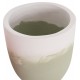 ΓΛΑΣΤΡΕΣ ΣΕΤ 2ΤΜΧ SEON HM4686.09 TERRACOTTA ΣΕ ΛΕΥΚΟ & ΠΡΑΣΙΝΟ--TEAK ΒΑΣΗ