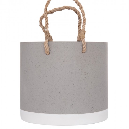 ΓΛΑΣΤΡΑ ΕΣ. ΧΩΡΟΥ ΣΕΙΡΑ TRYLL HM4690S FIBER CEMENT ΓΚΡΙ & ΣΧΟΙΝΙ Φ23x20Υεκ.