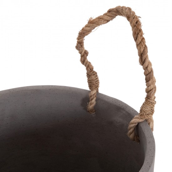 ΓΛΑΣΤΡΑ ΕΣ. ΧΩΡΟΥ ΣΕΙΡΑ TRYLL HM4690S FIBER CEMENT ΓΚΡΙ & ΣΧΟΙΝΙ Φ23x20Υεκ.