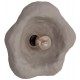 ΕΠΙΤΟΙΧΙΟ ΦΩΤΙΣΤΙΚΟ LUXON HM4701.03L FIBER CEMENT ΣΕ ΓΚΡΙ 44x15x42Υεκ.