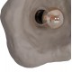 ΕΠΙΤΟΙΧΙΟ ΦΩΤΙΣΤΙΚΟ LUXON HM4701.03L FIBER CEMENT ΣΕ ΓΚΡΙ 44x15x42Υεκ.