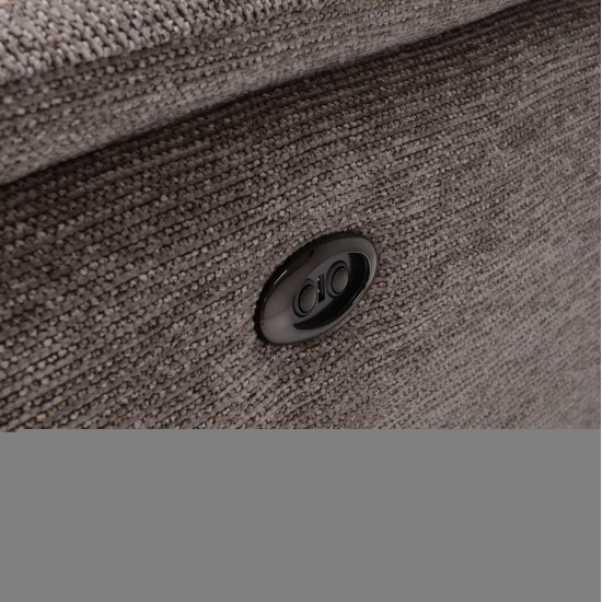 ΚΑΝΑΠΕΣ ΑΡΙΣΤΕΡΗ ΓΩΝΙΑ-ΑΝΑΚΛΙΣΗ & ΑΠΟΘ.ΧΩΡΟΣ-RESTRO HM3339.02L ΜΠΕΖ ΥΦΑΣΜΑ 290x220x80Υεκ