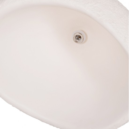 ΦΩΤΙΣΤΙΚΟ ΟΡΟΦΗΣ ΚΡΕΜΑΣΤΟ JAYLEN HM4703.02L FIBER CEMENT ΛΕΥΚΟ 65x55x45Υεκ.
