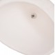 ΦΩΤΙΣΤΙΚΟ ΟΡΟΦΗΣ ΚΡΕΜΑΣΤΟ JAYLEN HM4703.02L FIBER CEMENT ΛΕΥΚΟ 65x55x45Υεκ.