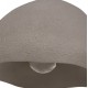 ΦΩΤΙΣΤΙΚΟ ΟΡΟΦΗΣ ΚΡΕΜΑΣΤΟ JAYLEN HM4703.03S FIBER CEMENT ΓΚΡΙ 44x39x30Υεκ.