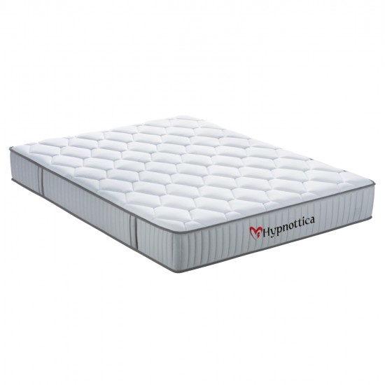 ΣΤΡΩΜΑ ΔΙΠΛΟ HYPNOTTICA HM748.05 POCKET SPRINGS--ΛΕΥΚΟ 150x200x25Υεκ.