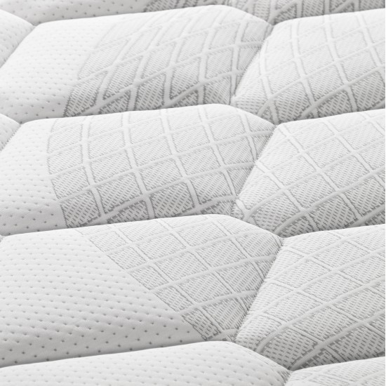 ΣΤΡΩΜΑ ΔΙΠΛΟ HYPNOTTICA HM748.04 POCKET SPRINGS--ΛΕΥΚΟ 140x200x25Υεκ.
