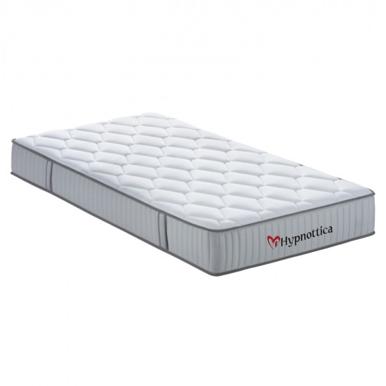 ΣΤΡΩΜΑ ΗΜΙΔΙΠΛΟ HYPNOTTICA HM748.02 POCKET SPRINGS--ΛΕΥΚΟ 120x200x25Υεκ.
