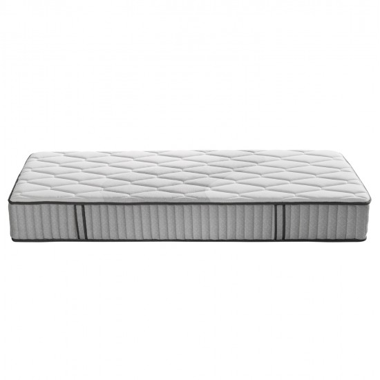 ΣΤΡΩΜΑ ΜΟΝΟ HYPNOTTICA HM748.01 POCKET SPRINGS--ΛΕΥΚΟ 90x190x25Υεκ.