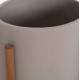 ΓΛΑΣΤΡΑ ΕΣΩΤ.ΧΩΡΟΥ RENTIL HM4684.03L FIBER CEMENT ΧΡΩΜΑ ΓΚΡΙ--ΒΑΣΗ TEAK Φ27x66Υ