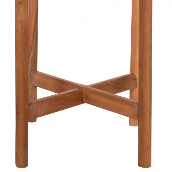 ΓΛΑΣΤΡΑ ΕΣΩΤ.ΧΩΡΟΥ RENTIL HM4684.02S FIBER CEMENT ΧΡΩΜΑ ΛΕΥΚΟ--ΒΑΣΗ TEAK Φ27x56Υ