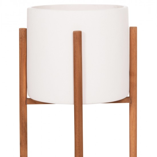 ΓΛΑΣΤΡΑ ΕΣΩΤ.ΧΩΡΟΥ RENTIL HM4684.02S FIBER CEMENT ΧΡΩΜΑ ΛΕΥΚΟ--ΒΑΣΗ TEAK Φ27x56Υ