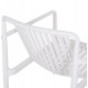 ΠΟΛΥΘΡΟΝΑ LOUNGE ΕΞΩΤ.ΧΩΡΟΥ MALEN HM6626.01 ΛΕΥΚΟ ΠΟΛΥΠΡΟΠΥΛΕΝΙΟ 67x75x75Υεκ