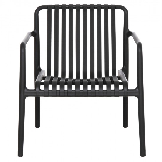 ΠΟΛΥΘΡΟΝΑ LOUNGE ΕΞΩΤ.ΧΩΡΟΥ MALEN HM6626.02 ΜΑΥΡΟ ΠΟΛΥΠΡΟΠΥΛΕΝΙΟ 67x75x75Υεκ
