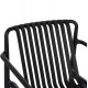 ΠΟΛΥΘΡΟΝΑ LOUNGE ΕΞΩΤ.ΧΩΡΟΥ MALEN HM6626.02 ΜΑΥΡΟ ΠΟΛΥΠΡΟΠΥΛΕΝΙΟ 67x75x75Υεκ