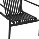 ΠΟΛΥΘΡΟΝΑ LOUNGE ΕΞΩΤ.ΧΩΡΟΥ MALEN HM6626.02 ΜΑΥΡΟ ΠΟΛΥΠΡΟΠΥΛΕΝΙΟ 67x75x75Υεκ