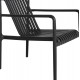 ΠΟΛΥΘΡΟΝΑ LOUNGE ΕΞΩΤ.ΧΩΡΟΥ MALEN HM6626.02 ΜΑΥΡΟ ΠΟΛΥΠΡΟΠΥΛΕΝΙΟ 67x75x75Υεκ