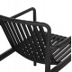 ΠΟΛΥΘΡΟΝΑ LOUNGE ΕΞΩΤ.ΧΩΡΟΥ MALEN HM6626.02 ΜΑΥΡΟ ΠΟΛΥΠΡΟΠΥΛΕΝΙΟ 67x75x75Υεκ