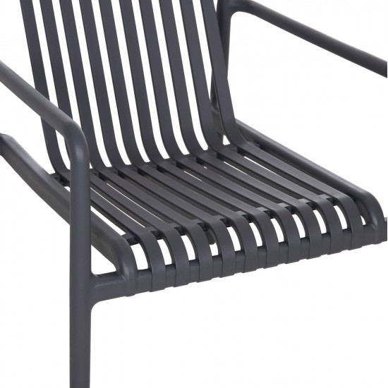 ΠΟΛΥΘΡΟΝΑ LOUNGE ΕΞΩΤ.ΧΩΡΟΥ MALEN HM6626.03 ΓΚΡΙ ΠΟΛΥΠΡΟΠΥΛΕΝΙΟ 67x75x75Υεκ